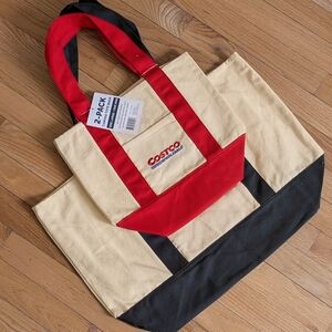 Costco Korea Canvas Tote Set - Asia Exclusive!
